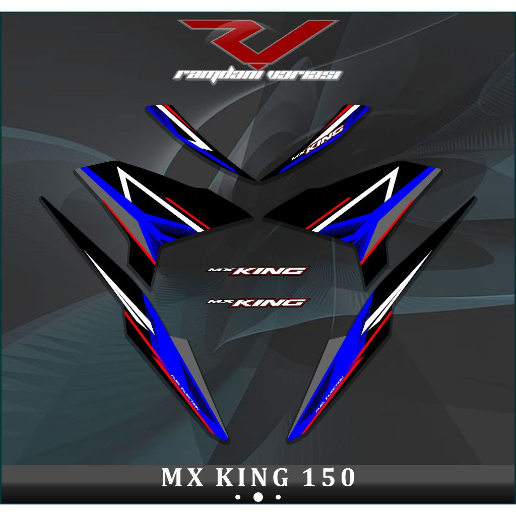 STRIPING JUPITER MX KING 150/STIKER MX KING/STRIPING VARIASI MX KING 150 KEREN
