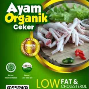 Ceker ayam organik | Ayam Organik Berkah Chicken | Ceker Ayam Organik | Bebas Antibiotik & Hormon | 