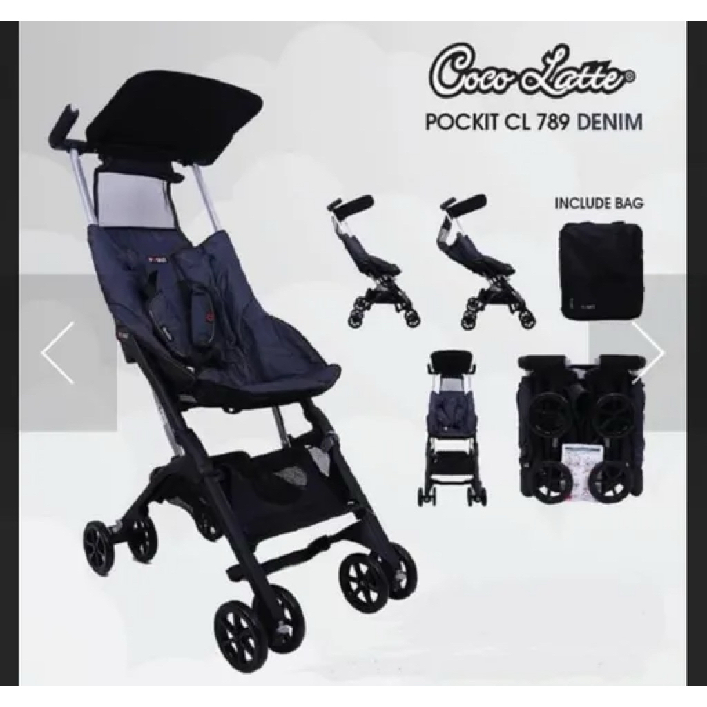 COCOLATTE POCKIT TRAVEL STROLLER