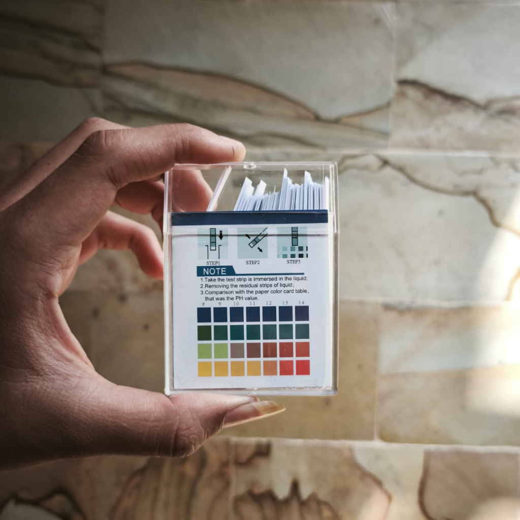 Kertas pH Indicator 0-14 RRC Universal pH Test Paper Strip Kertas Indikator pH Asam Basa Lakmus pH M