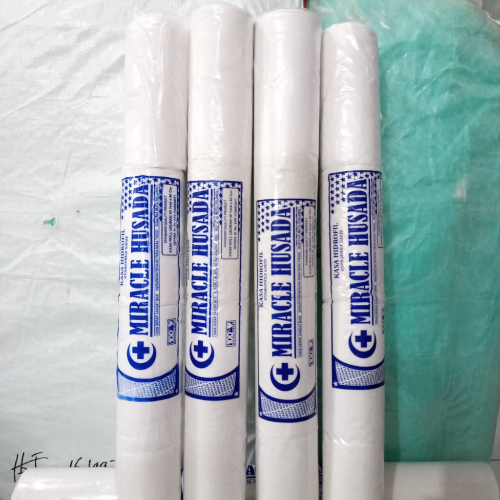 Kasa Perban Gulung Roll 80cm Miracle Husada 100%