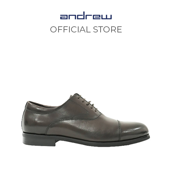 Sepatu Formal Casual Pria Andrew Shoes Wade Brown