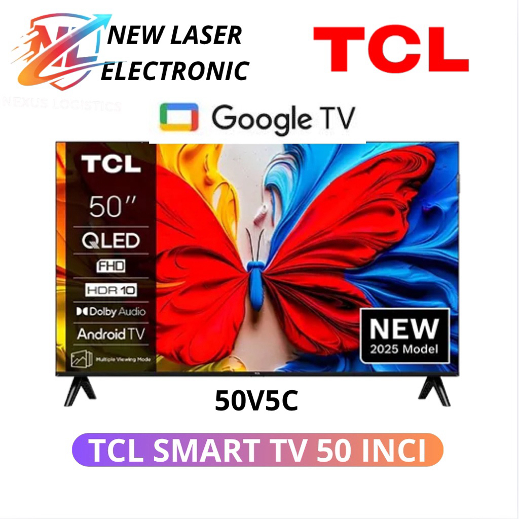 SMART QLED TV 50 INCI 50V5C GOOGLE TV
