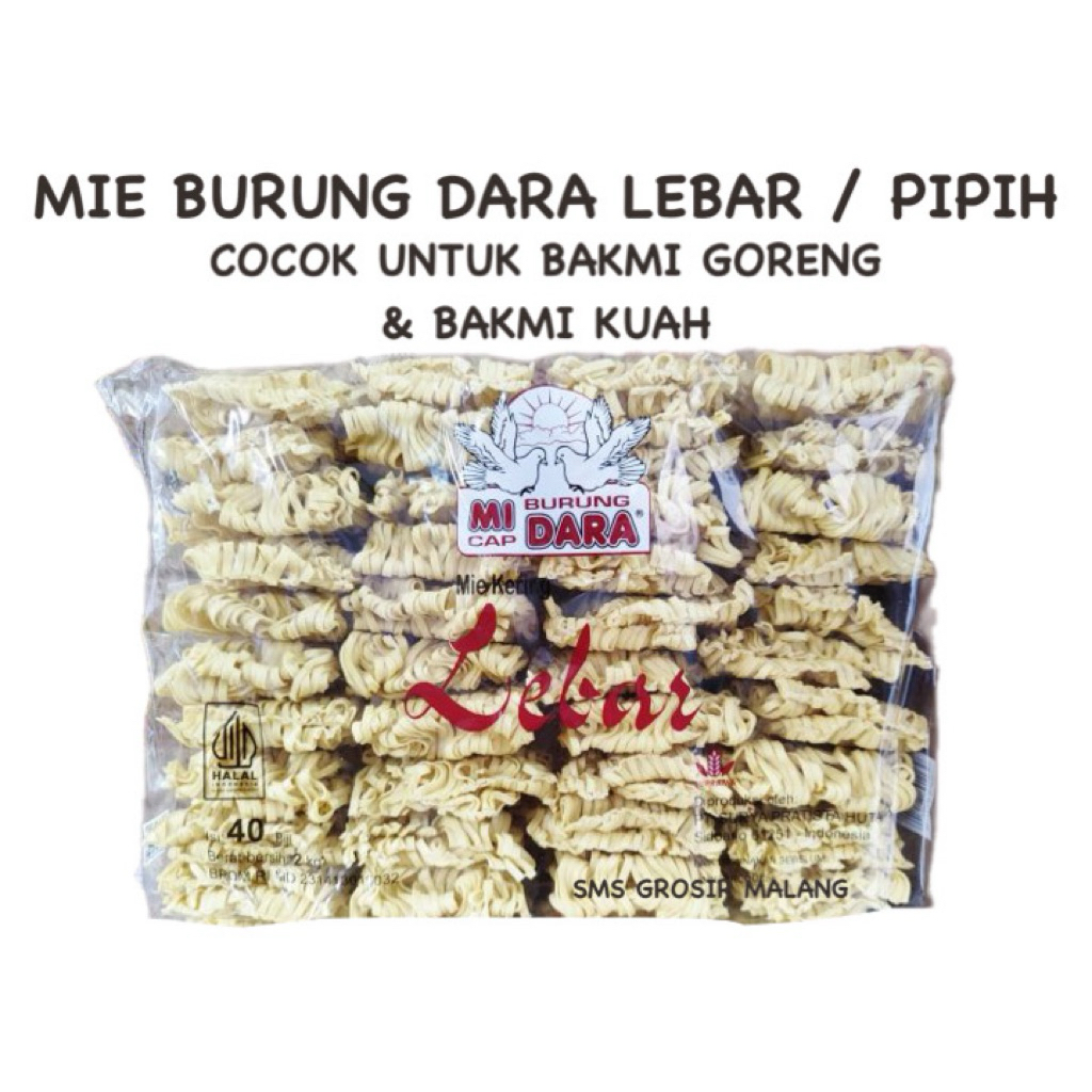 MIE DORO LEBAR PIPIH / MIE BURUNG DARA / MI DORO / BAKMI GORENG / BAKMI KUAH
