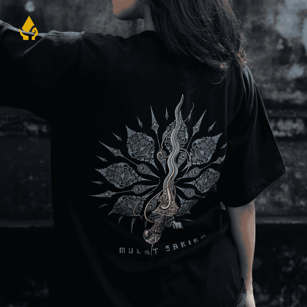 Paramesti Kaos Jawa  Keris Mulat Sariro Kaos Keris Kaos wayang