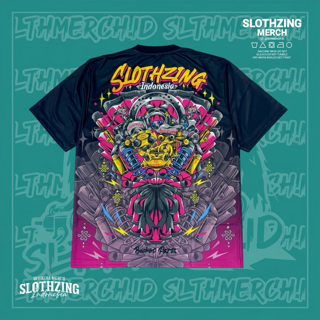 JERSEY THAILAND STYLE | SLOTHZING INDONESIA | BUCKET PARTS