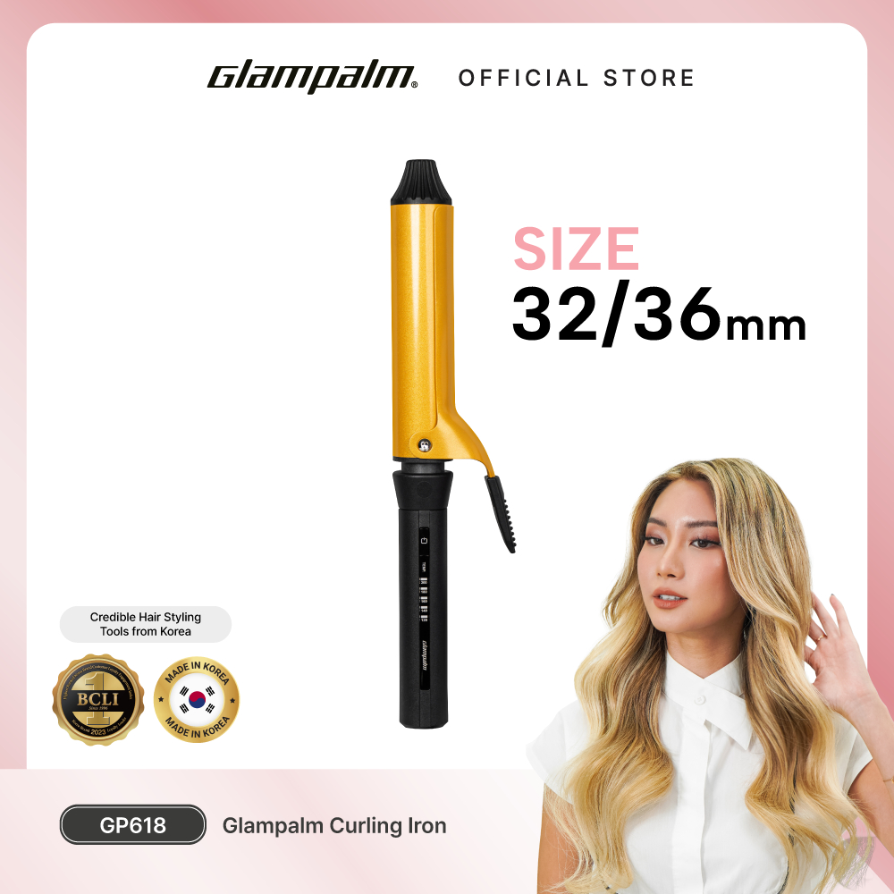 Glampalm Catokan Pengeriting Rambut / Curling Iron GP618