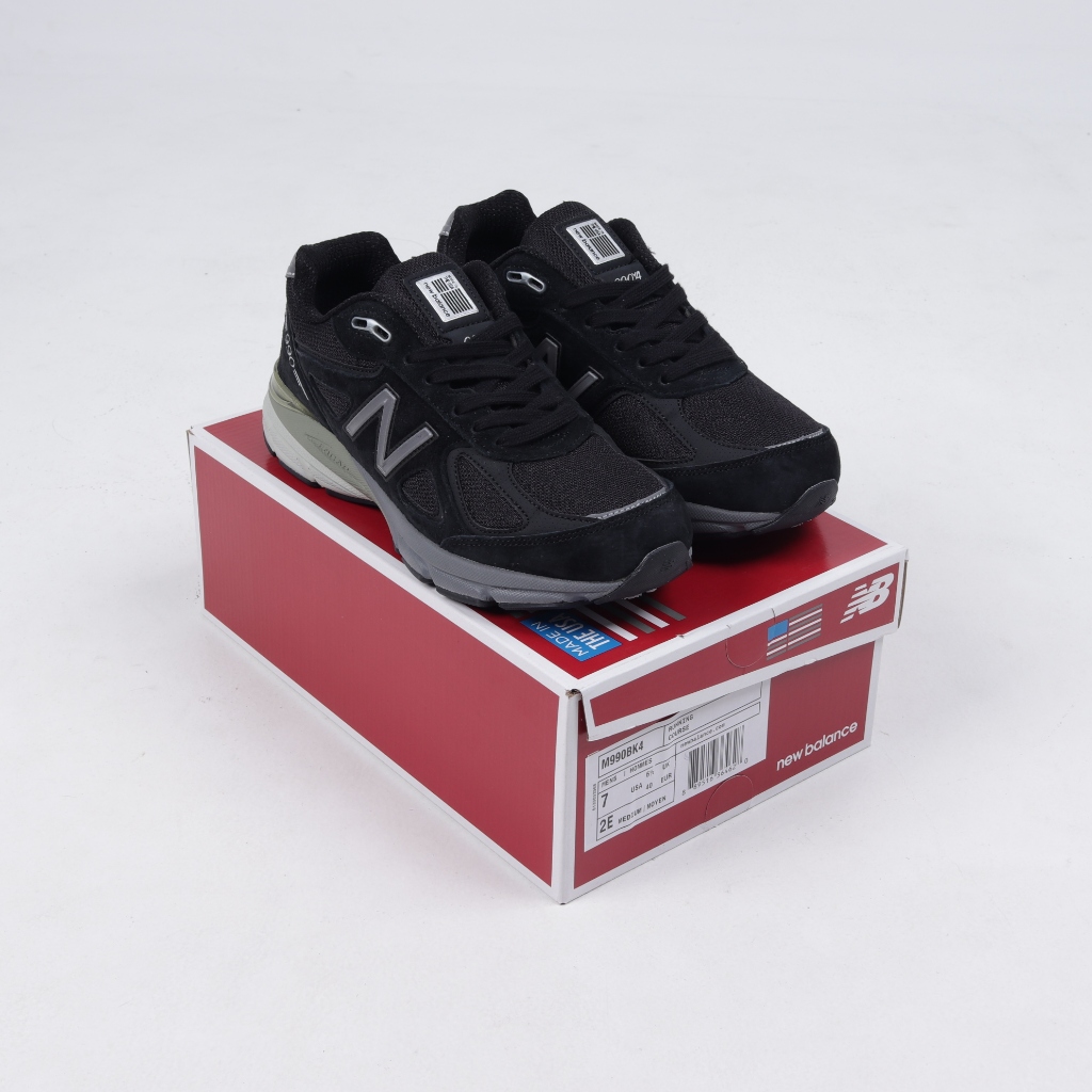 (FTBX) Sepatu Sneakers New Balance M990BK Black - 990