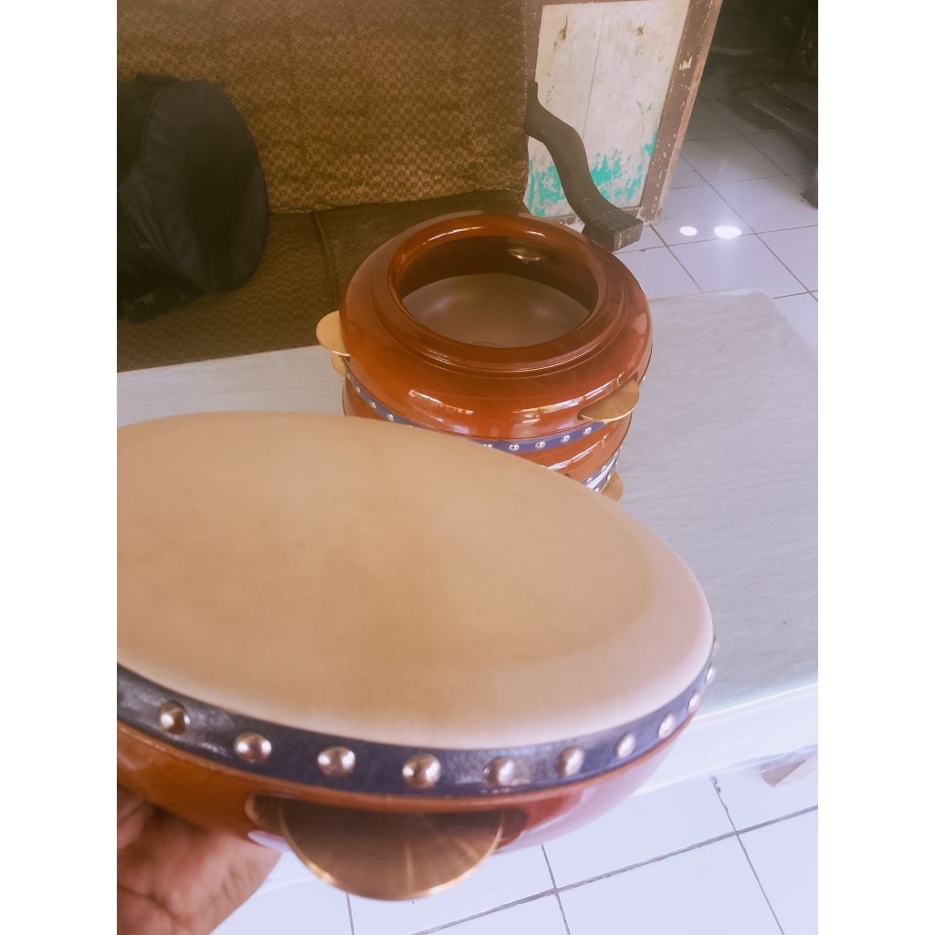rebana asli jepara 1 set (4biji)