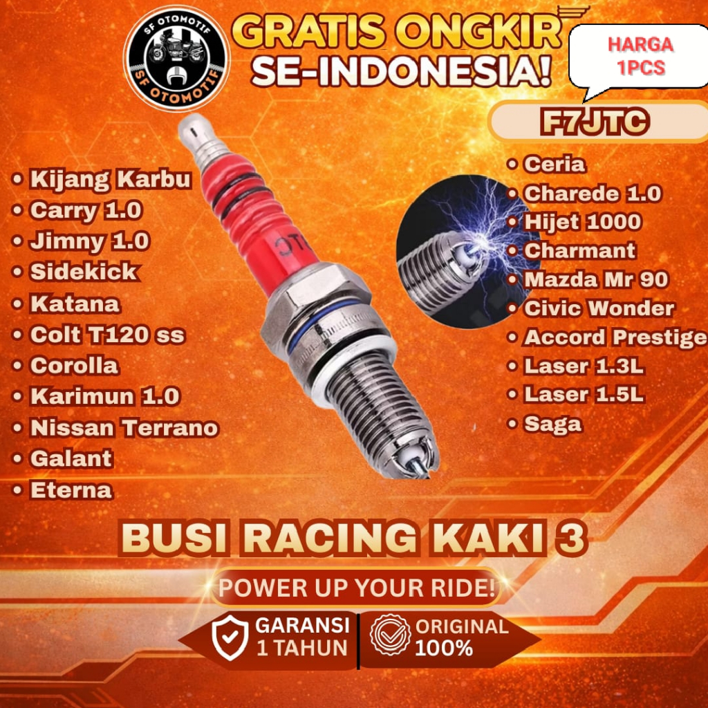 BUSI RACING KAKI 3 MOBIL KIJANG/JIMNY /CARRY/KATANA/ CIVIC /NISSAN/BUSI RACING KAKI 3 MOBIL