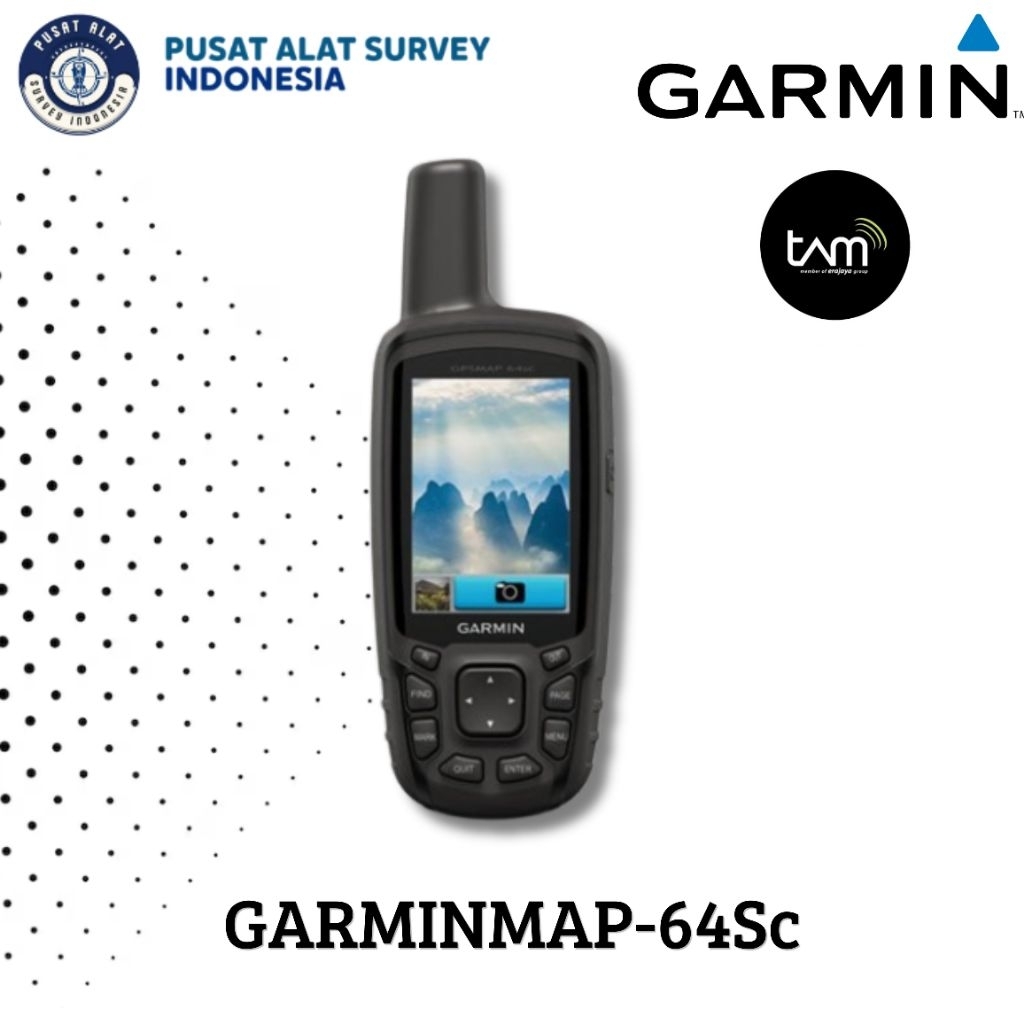 GPS Garmin 64sc Bekas / Garmin GPS 64sc Second With Camera