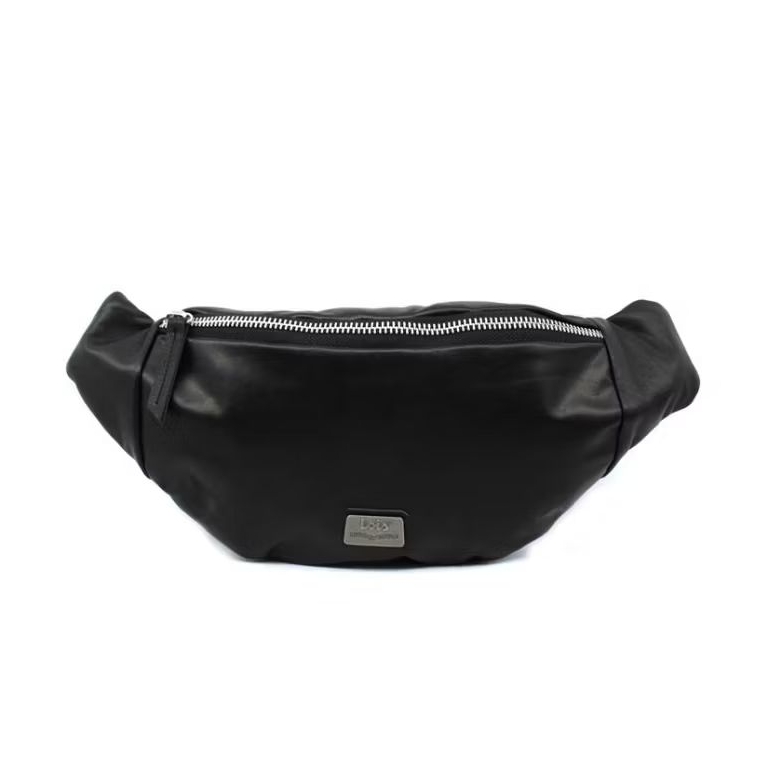Tas Lois BGL097BK Tas Pinggang Waistbag Tas Pria Tas Lois Tas Kulit Tas Kasual