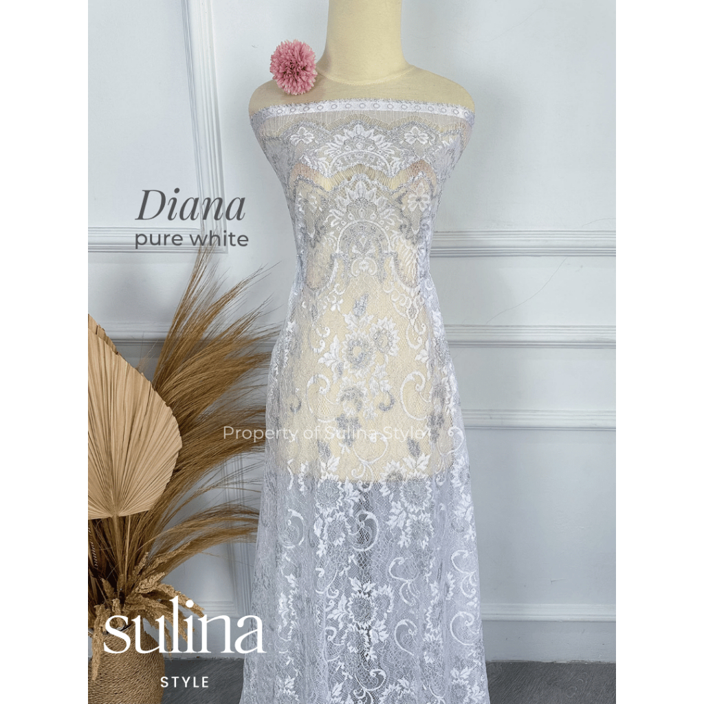 Sulina Style - Kain Kebaya Semi Prancis Saint Lorraine Metallic Candice, Abigail, Duma, Kaia, Diana,