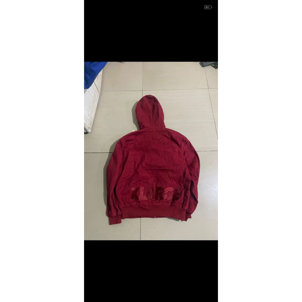 XLARGE JAPAN ACTIV JACKET MAROON