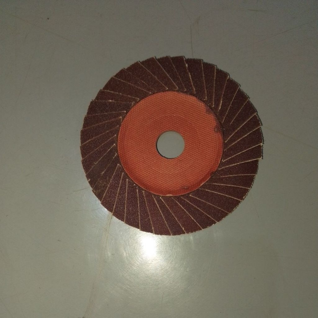 AMPLAS SUSUN NES 320  | AMPLAS GERINDA 4 INCH FLAP DISC NES 320