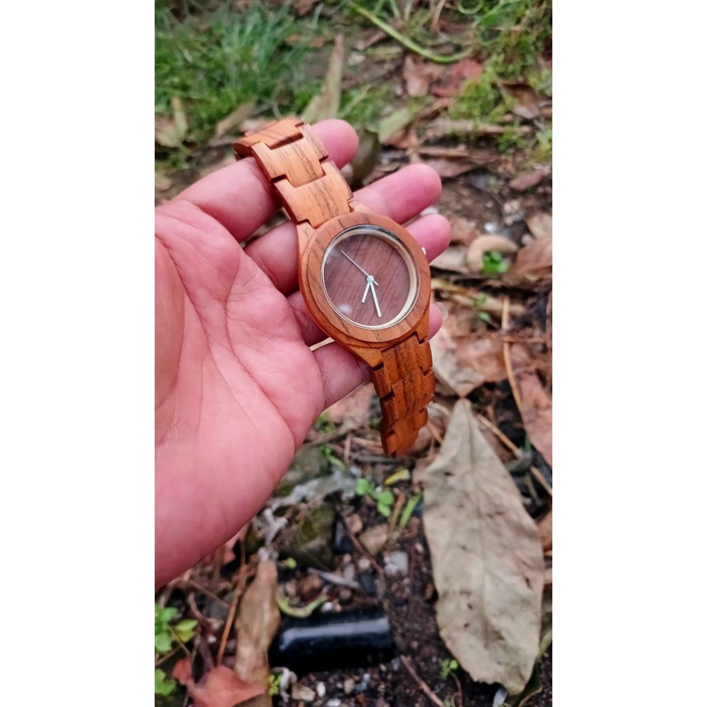 Jam Tangan Kayu wanita/jam tangan kayu pria/Jam tangan/ jam tangan