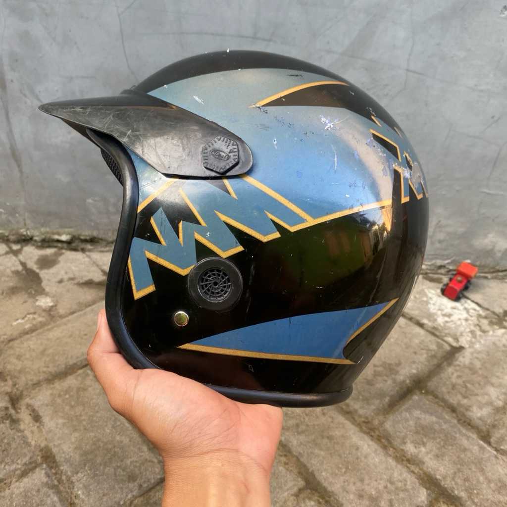helm yamaha jadul helm yamaha original