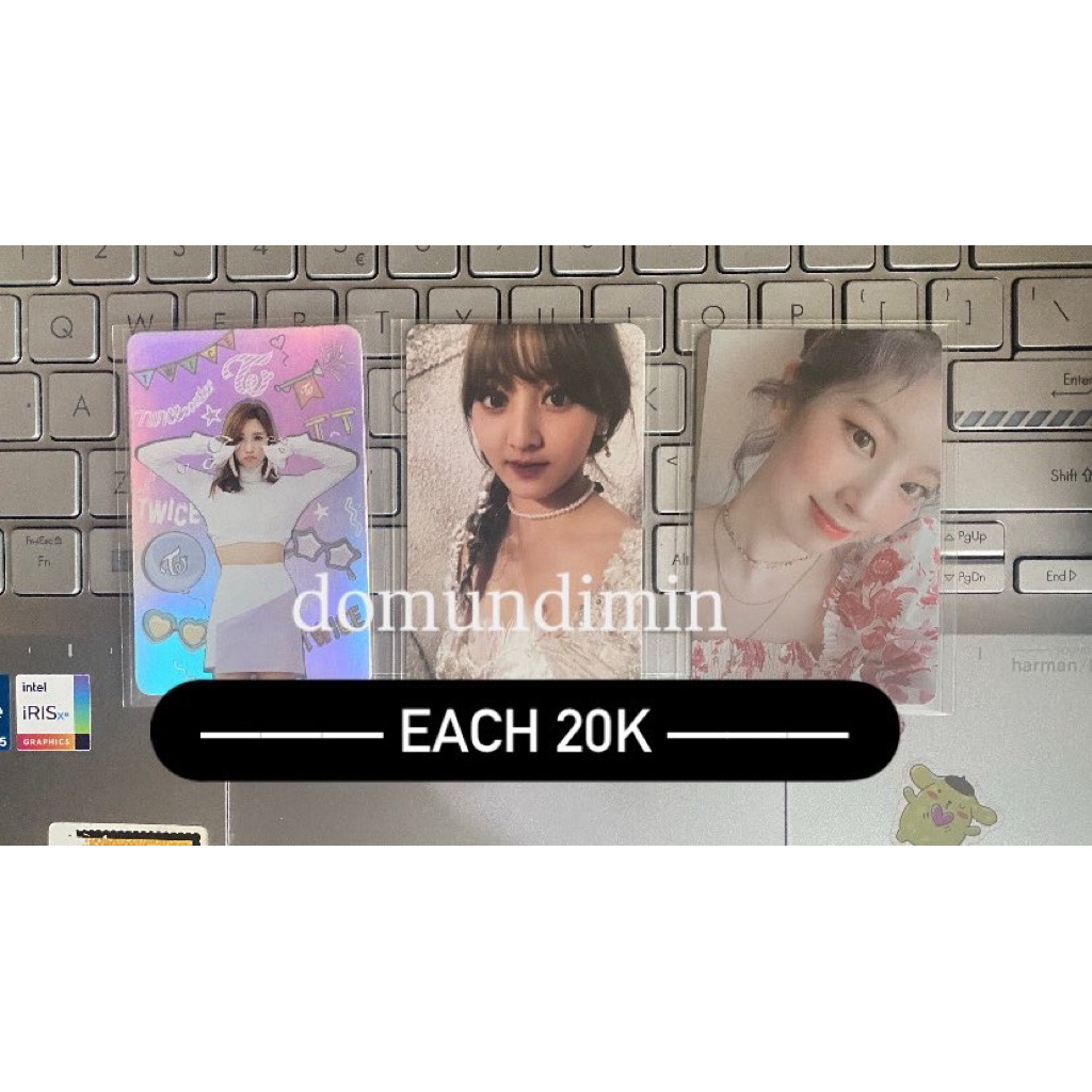 [OFFICIAL PHOTOCARD] TWICE TWICECOASTER LANE 1 MORE & MORE JIHYO DAHYUN (READ DESC)