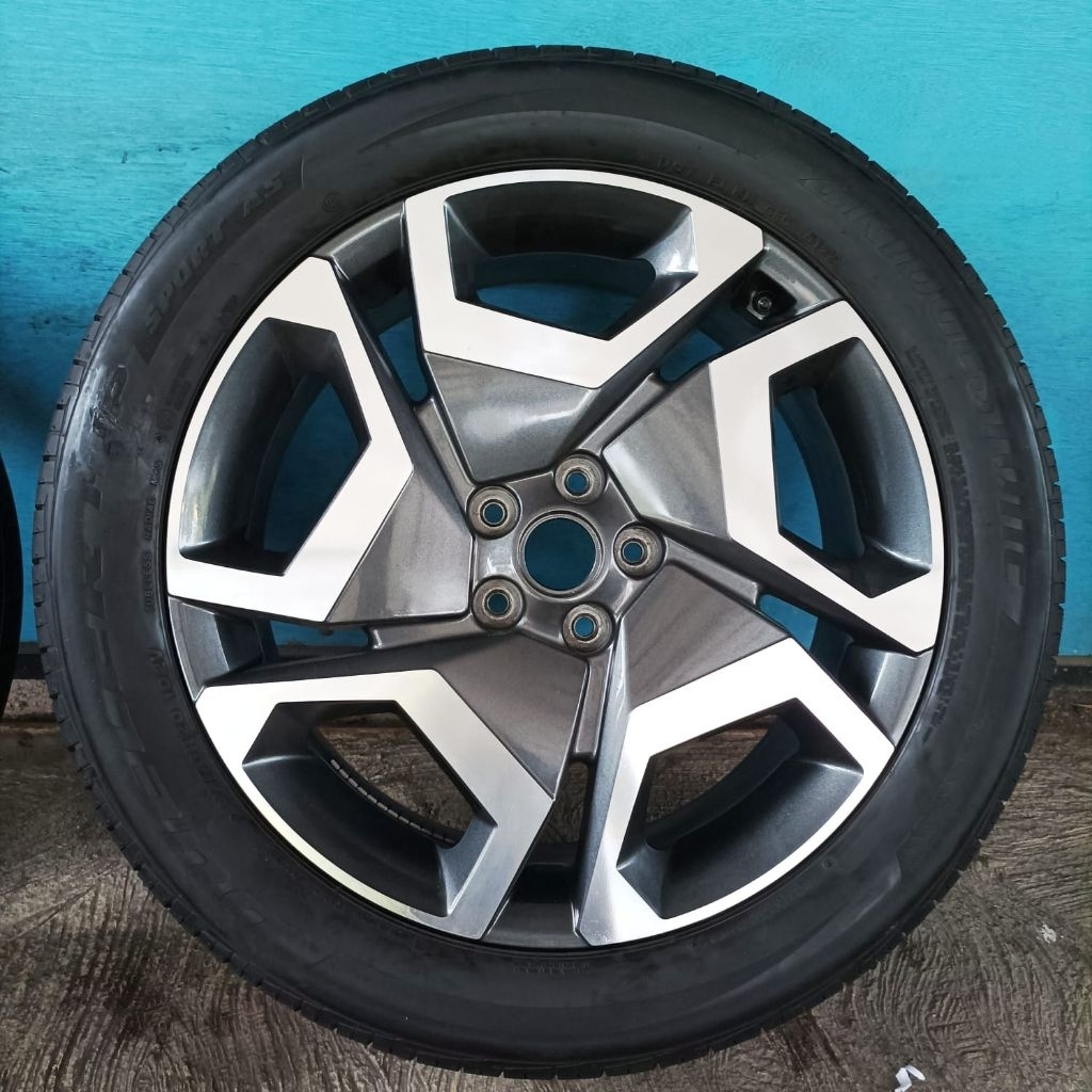 Velg hyundai palisade R20 pcd 5x114 original + ban. Satuan