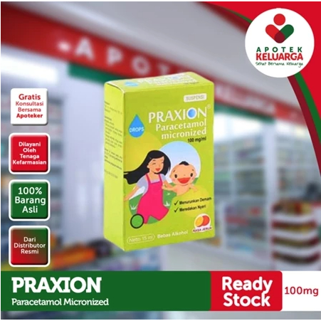 PRAXION PARACETAMOL DROPS ANAK