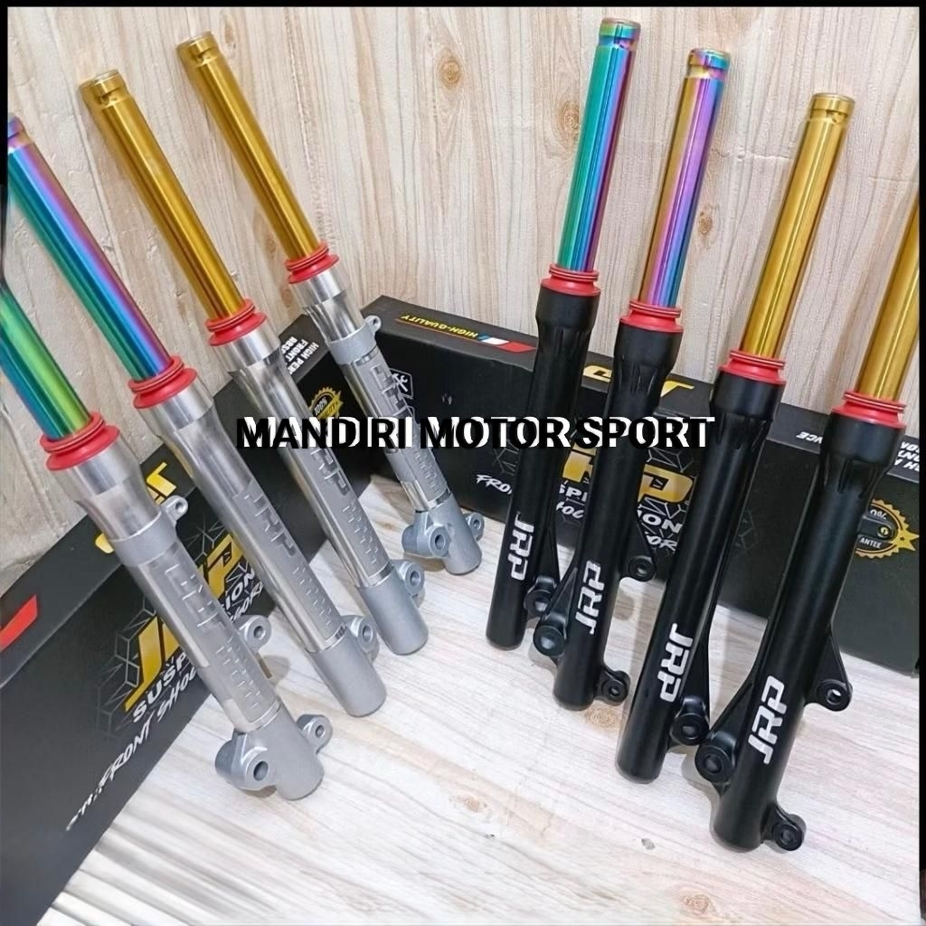 SHOCK DEPAN + TABUNG JRP ORIGINAL UNTUK MOTOR MATIC VARIO BEAT SCOOPY GENIO MIO FINO MIO SMILE MIO S
