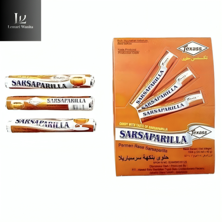Permen Texass Sarsaparilla - Permen Jadul Rasa Sarsaparilla