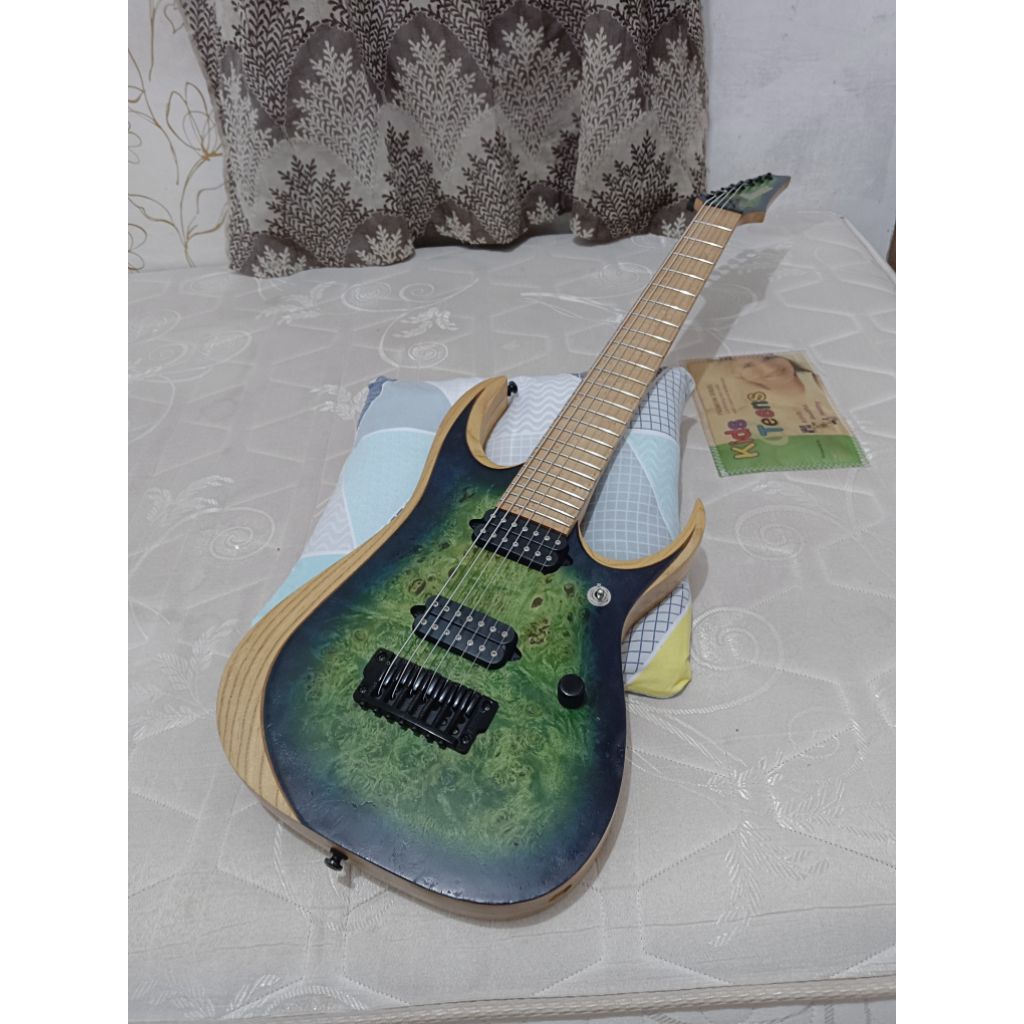 Gitar Ibanez rgdix7mpb 7 string Original MII like new