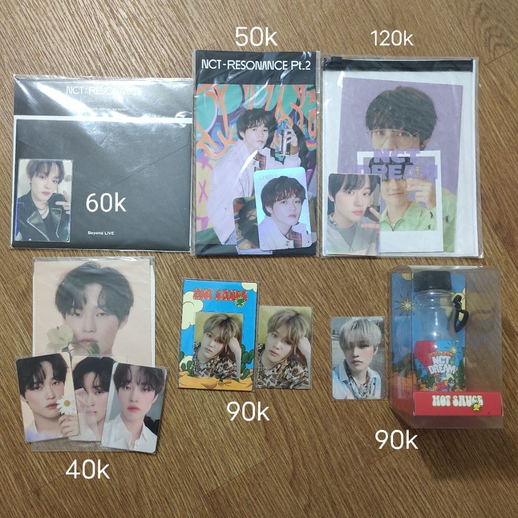 pc photocard chenle merch hot sauce magnet set hotsa photopack sg21 ar ticket lenticular holo keyrin