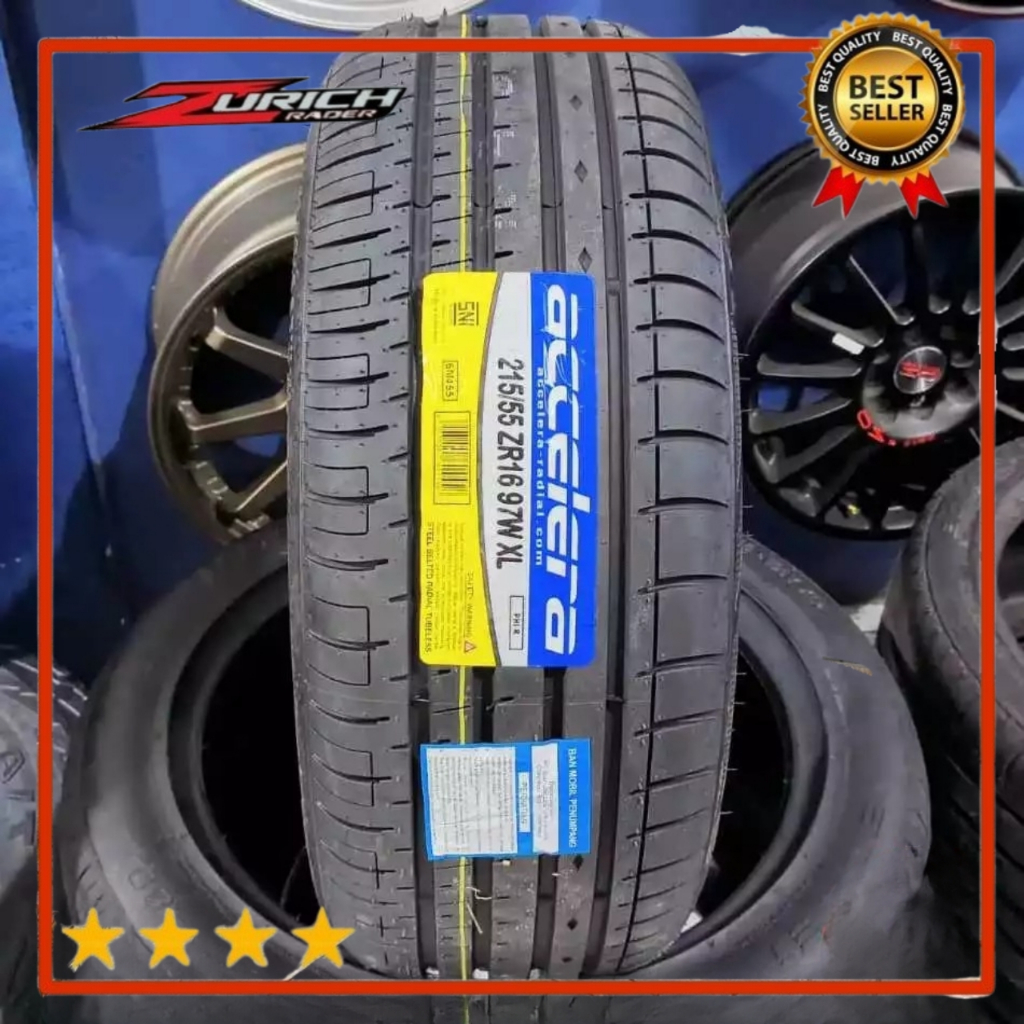 Ban Mobil 215 55 R16 Merek Accelera Phi-R Ukuran 215/55 R16 Tubles