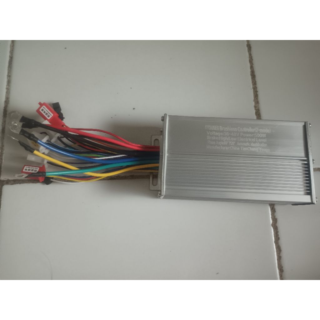 kontroler sepeda listrik universal 36v/48v 500watt