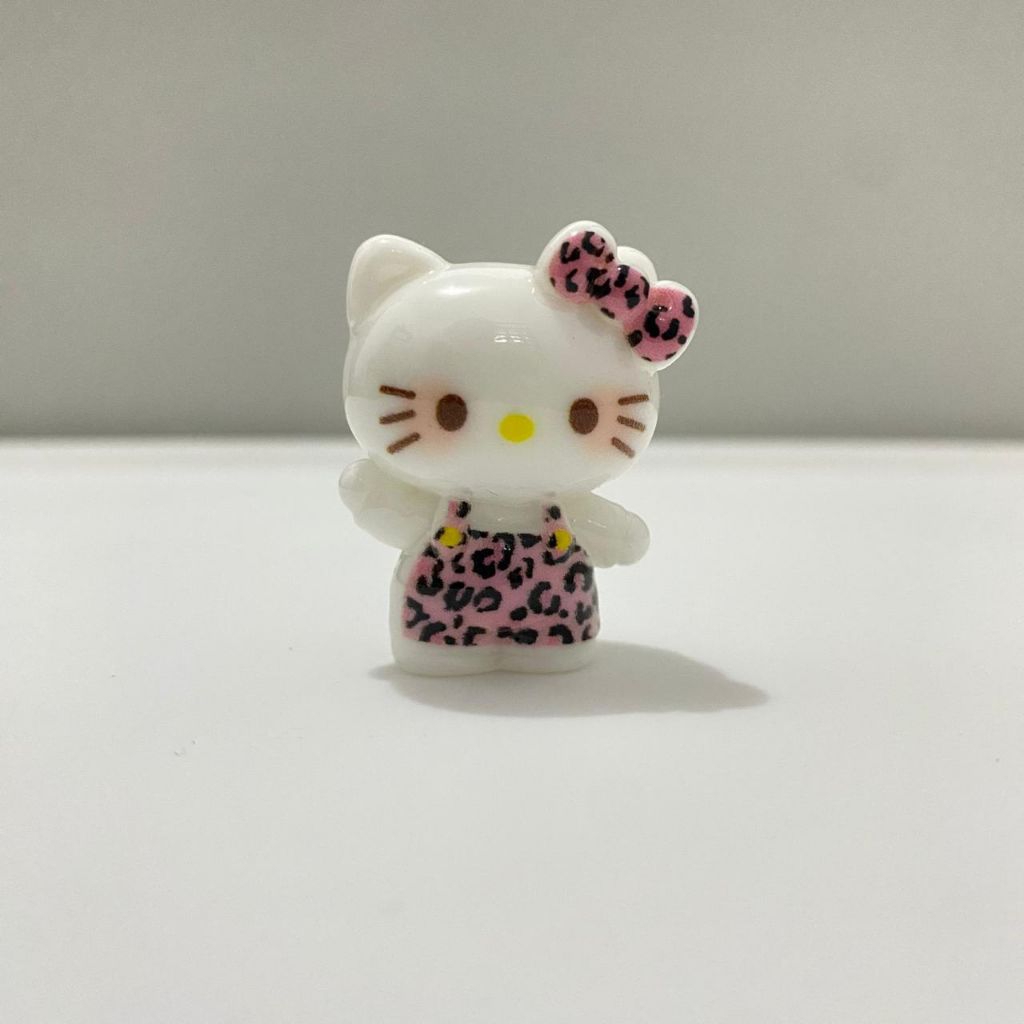 MAINAN ANAK HELLO KITTY HK KUTANG PITA MACAN TUTUL POLKADOT LUCU CLAY RESIN