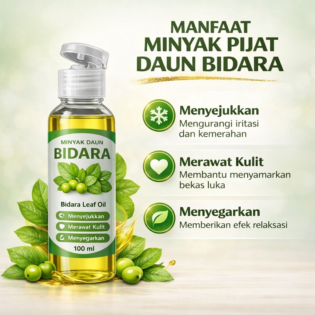 MINYAK BIDARA ARAB ASLI 100ML PERAWATAN TUBUH BISA COD