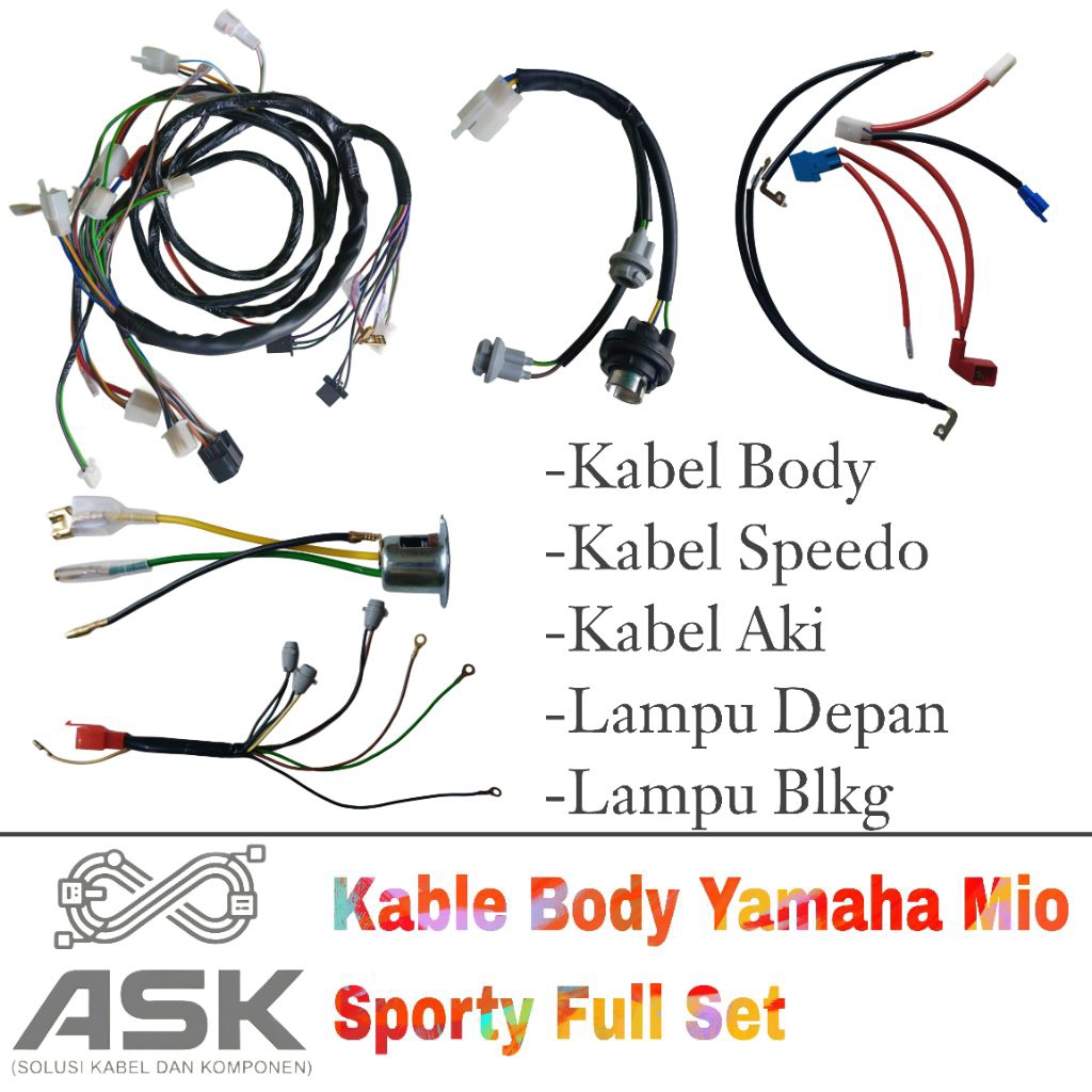 Kabel Body Yamaha Mio Sporty Full Set