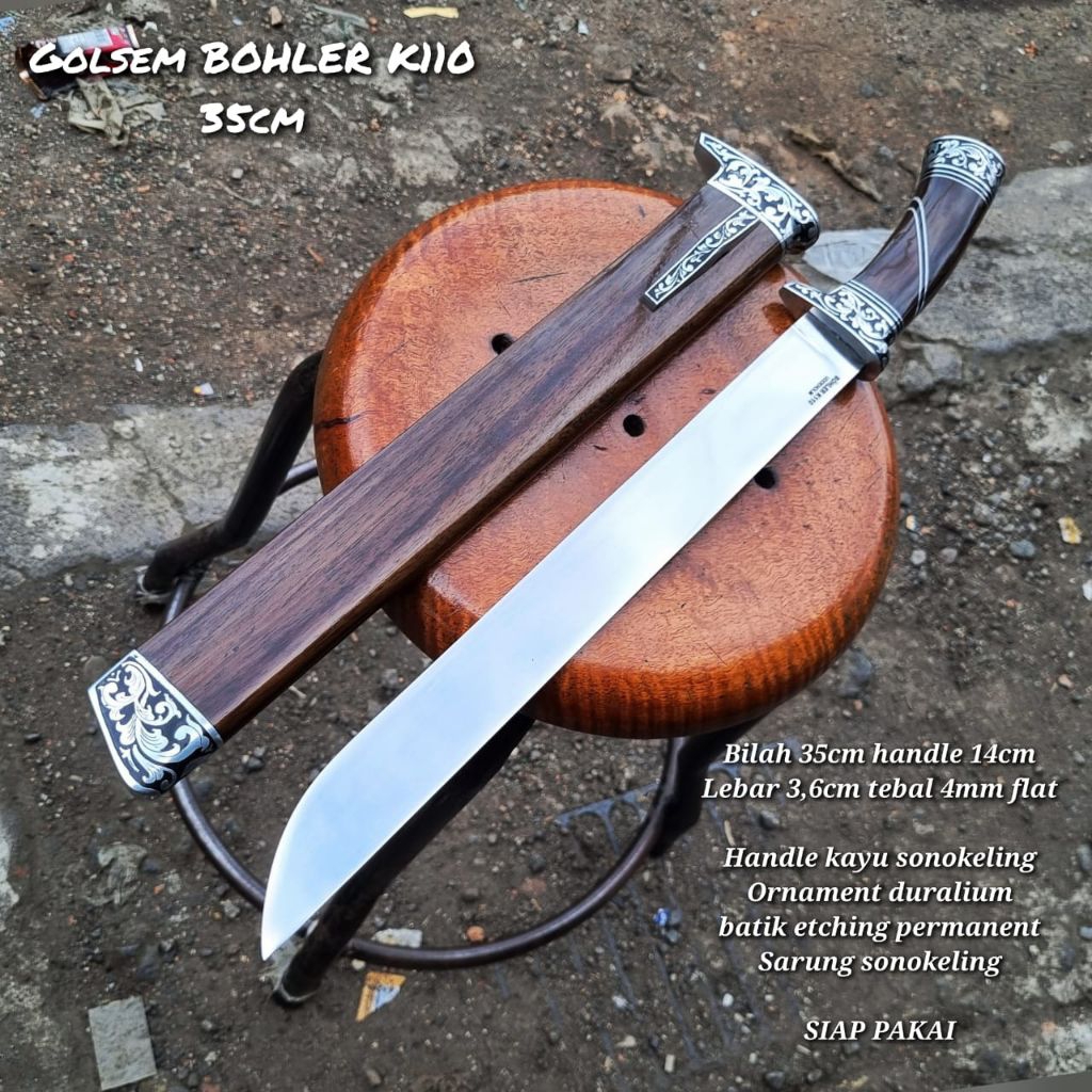 Baja Bohler K110 ORIGINAL Golsem 35cm Best quality class tinggi