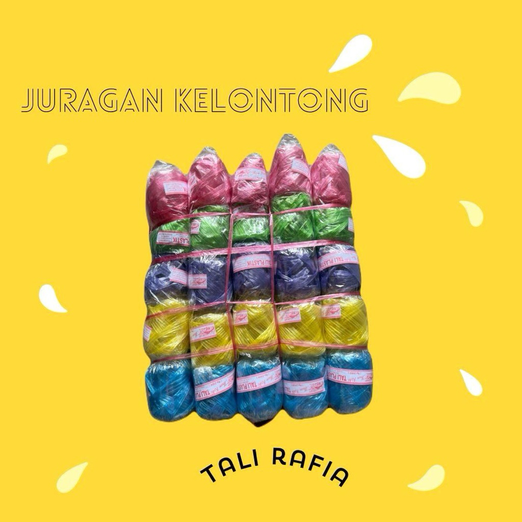 TALI RAFIA / TALI ROLL / TALI SUPER ROLL GULUNGAN / TALI RAPIA