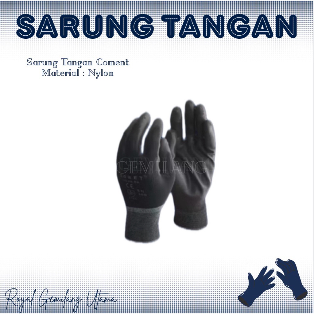 SARUNG TANGAN COMET CG-805 Black