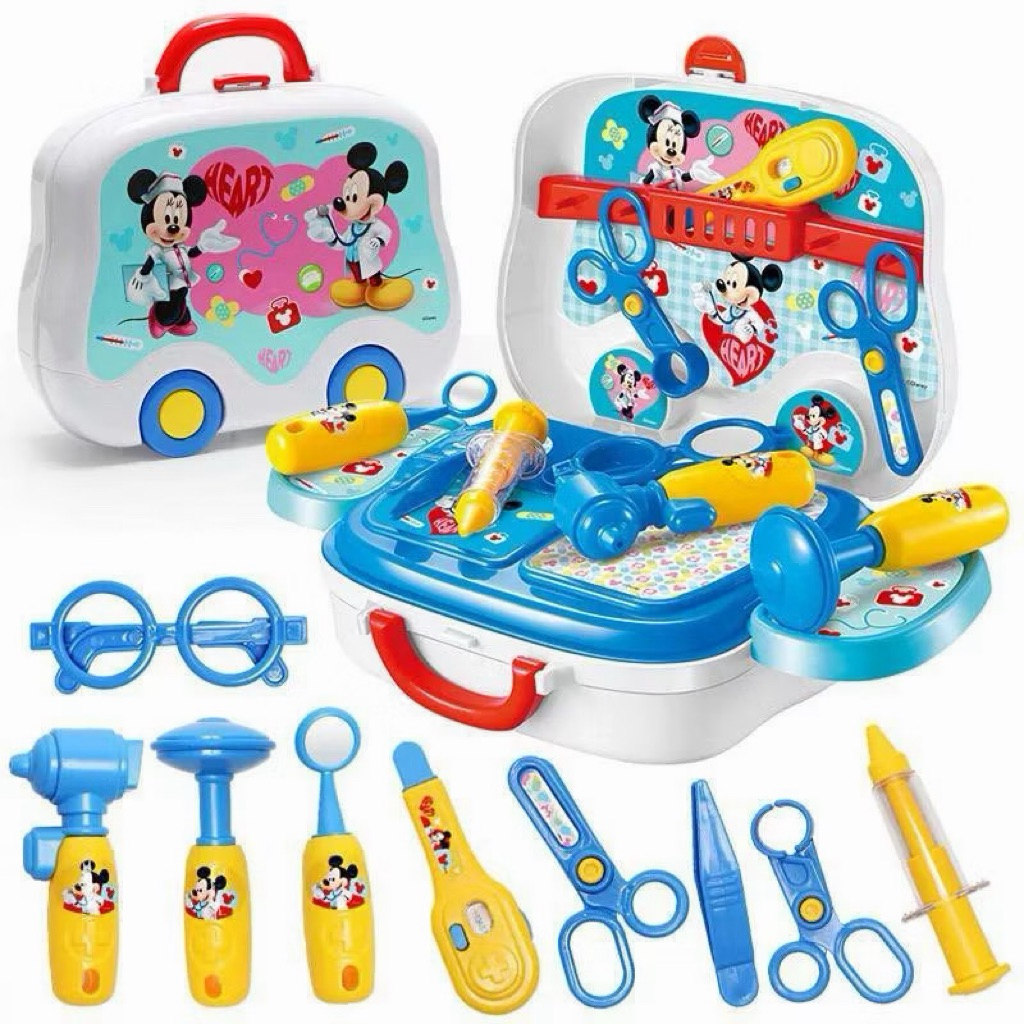 Mainan Disney Doctor Hand-Carry Box - Mainan Anak Disney Peralatan Dokter / PRETEND PLAYSET SIMULASI