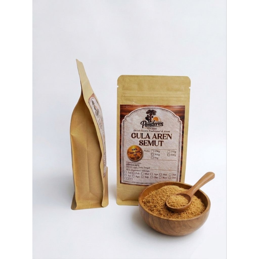 Gula Aren Semut Asli 100% Premium 250g / 500g / Gula Aren Bubuk Organik /Palm Sugar PREMIUM