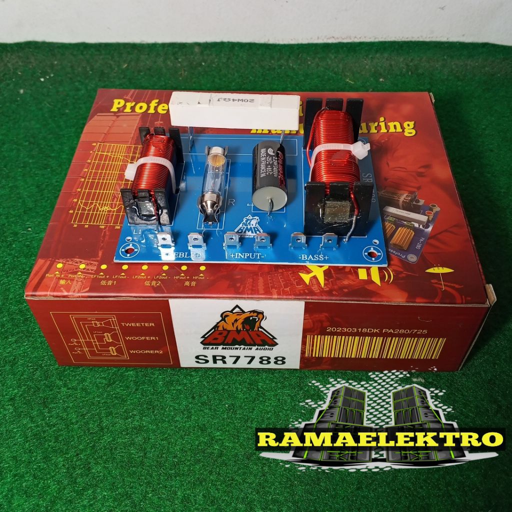 CROSSOVER PASIF , CROSS PASIF BMA SR7788, crossover bma sr7788