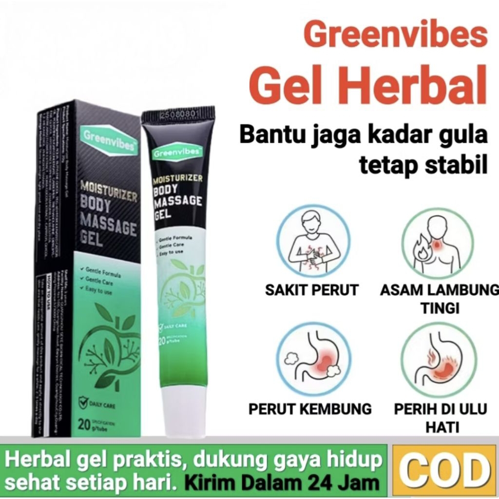 Greenvibes™Gel Efektif menurunkan gula darah