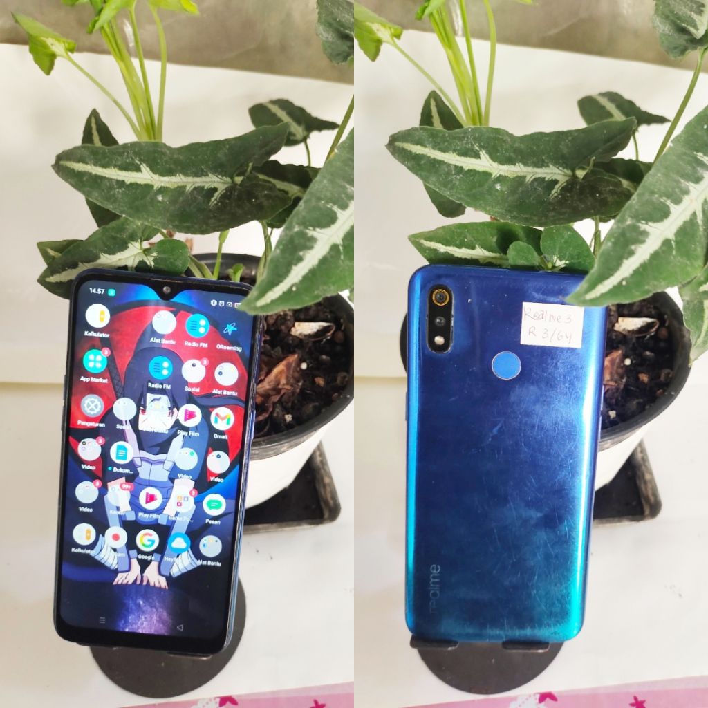 Realme 3 Ram 3/64GB I Realme C2 RAM 3/32 GB Second – Smartphone Bekas Berkualitas, HP second Harga T