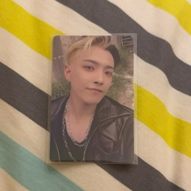 Photocard Ateez Hongjoong Beatroad Kaura World