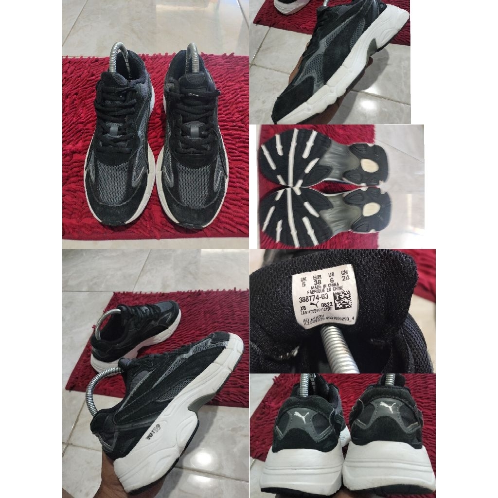 Sepatu Preloved Second Original Puma Teveris Nitro Size 38