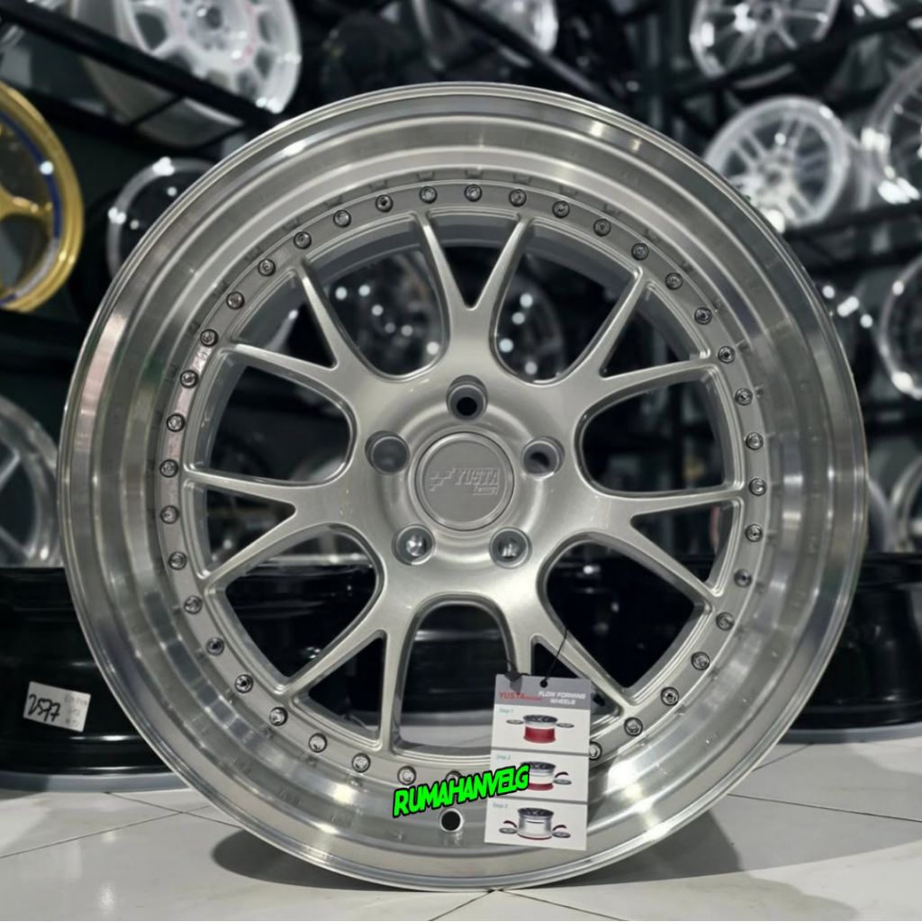 velg SSR MS3 YUSTA THAILAND r18 lebar 9,5 pcd 5x114,3 et 20 velg mobil ring 18 pnp mobil r18 reborn 