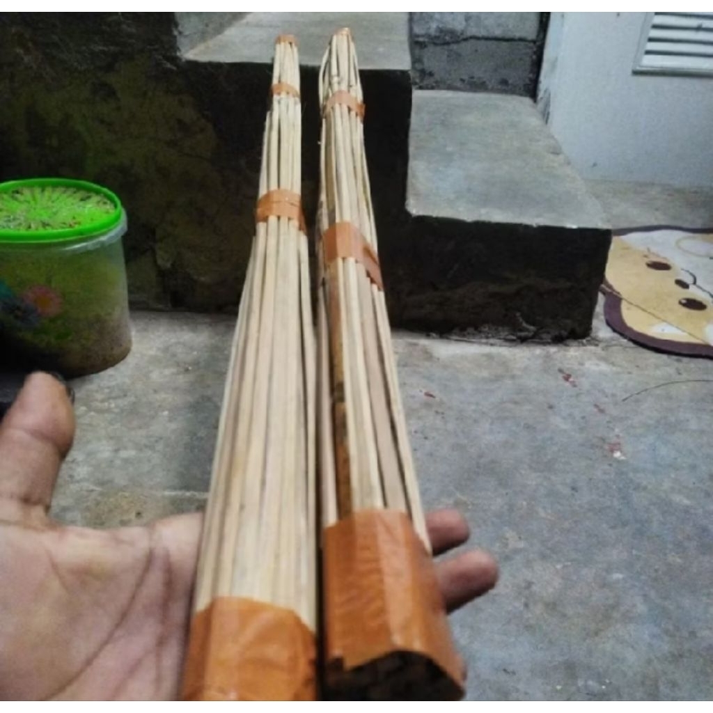 10 pasang bambu arku layangan gapangan 100 cm