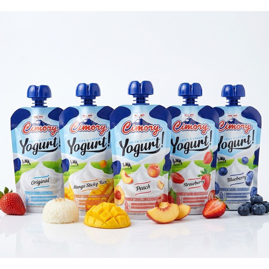 Cimory Yogurt Squeeze 1 dus isi 24 Pcs