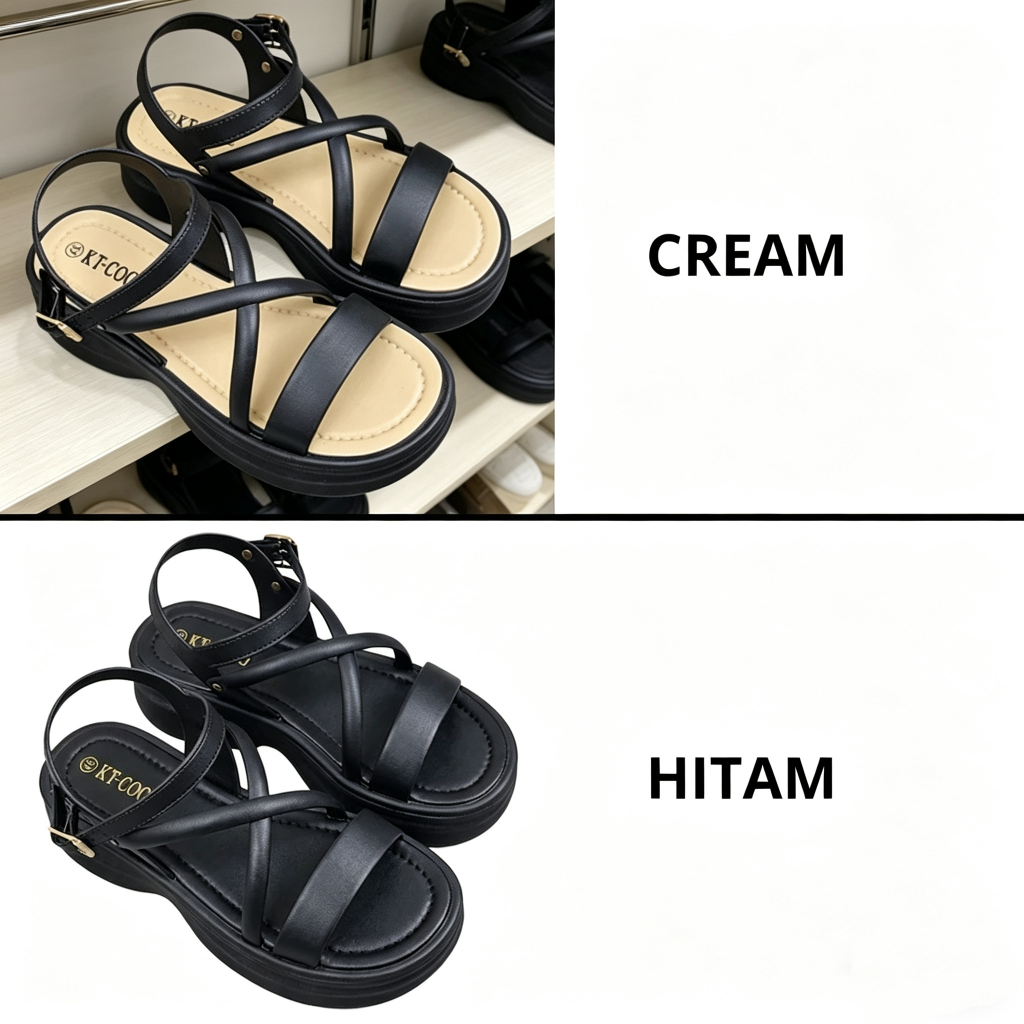 Stepon Sandal Jelly Sandal Jepit Wanita | Sandal Jepit Tinggi Wanita Jelly Empuk | Sandal Hak Tinggi