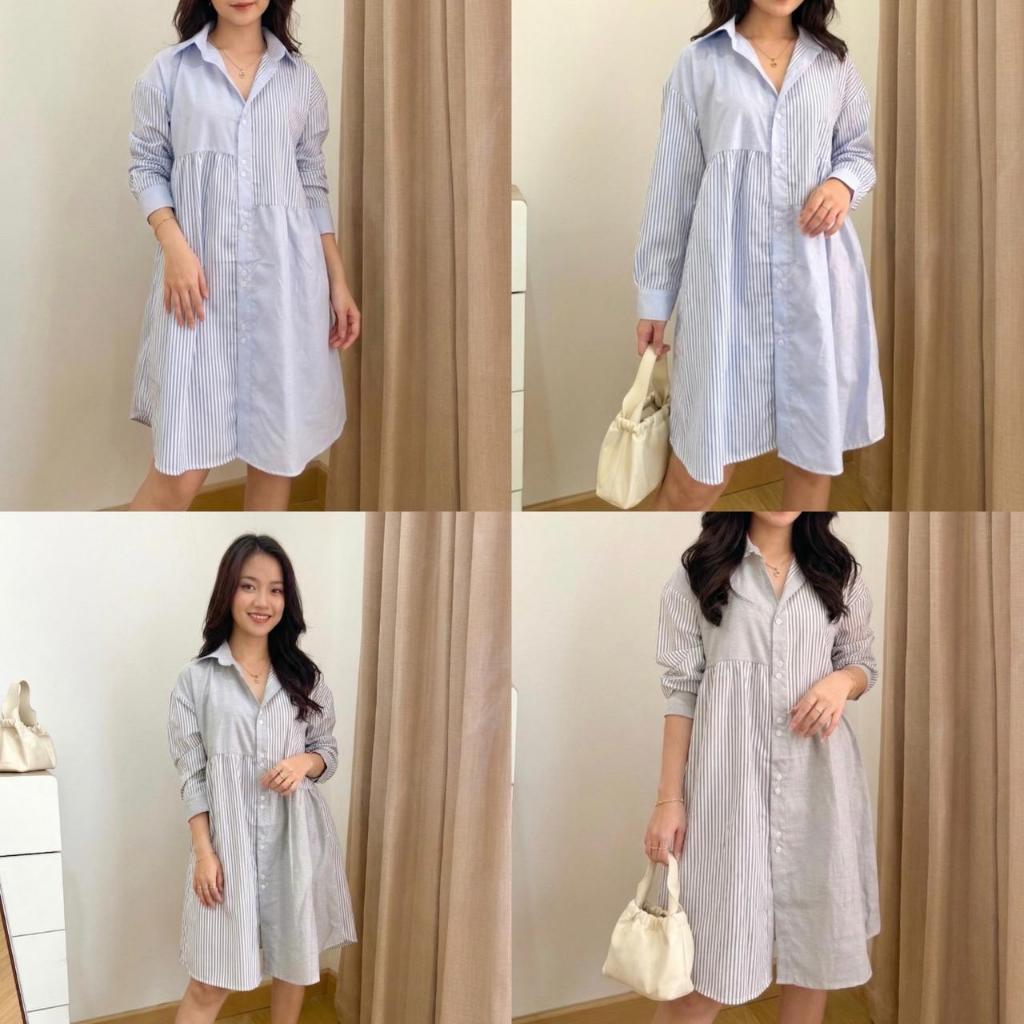 SJM DRESS FRANKIE - LENGAN PANJANG - RUFFLE TUNIK