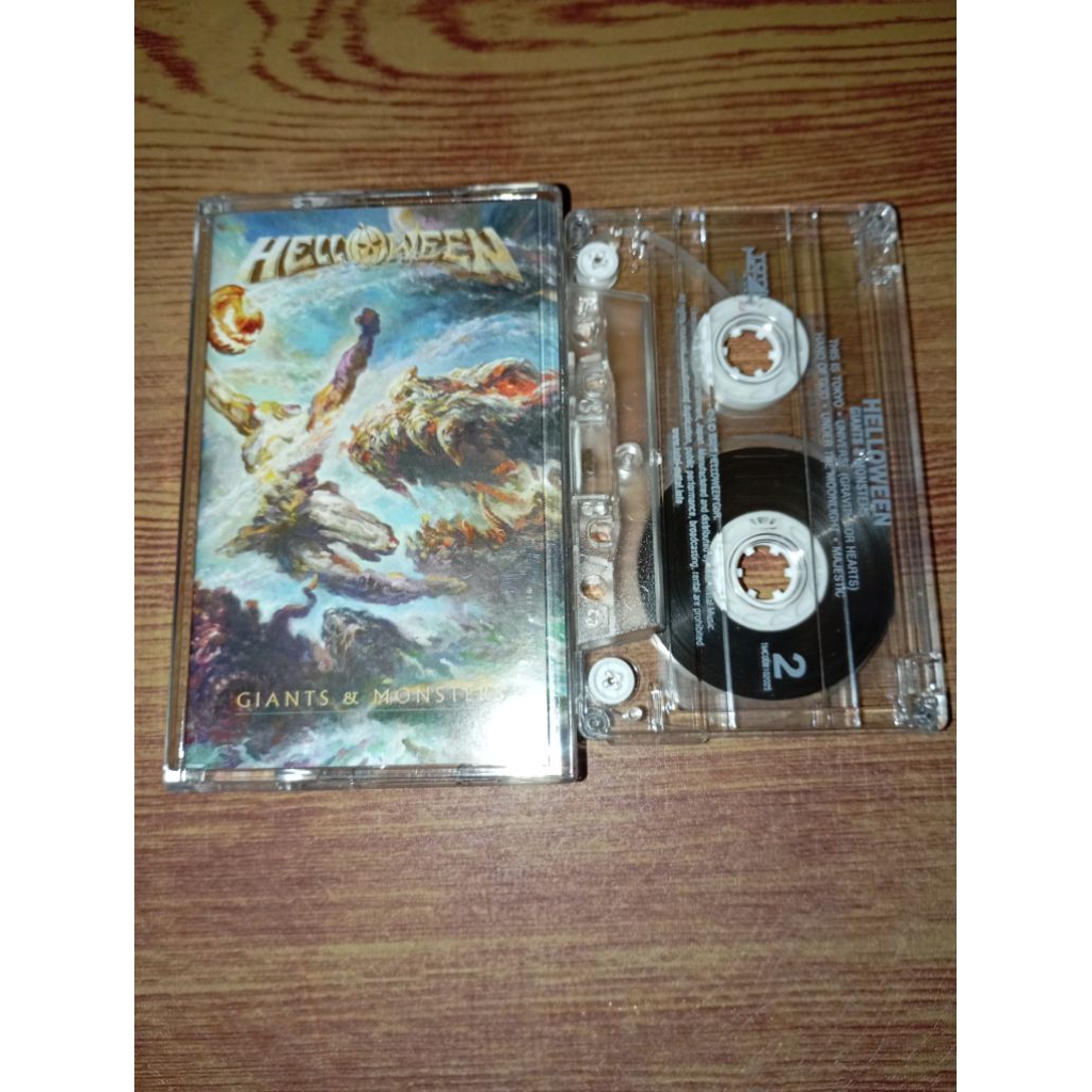 Kaset Helloween - Giant & Monster | Original Album