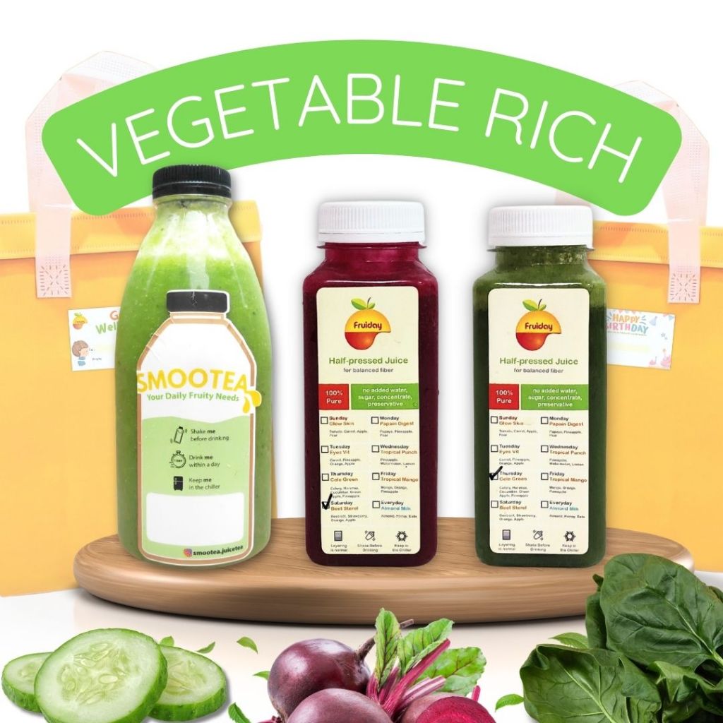 Vegetable Rich - HEALTHY Vegetable Juice Bundle